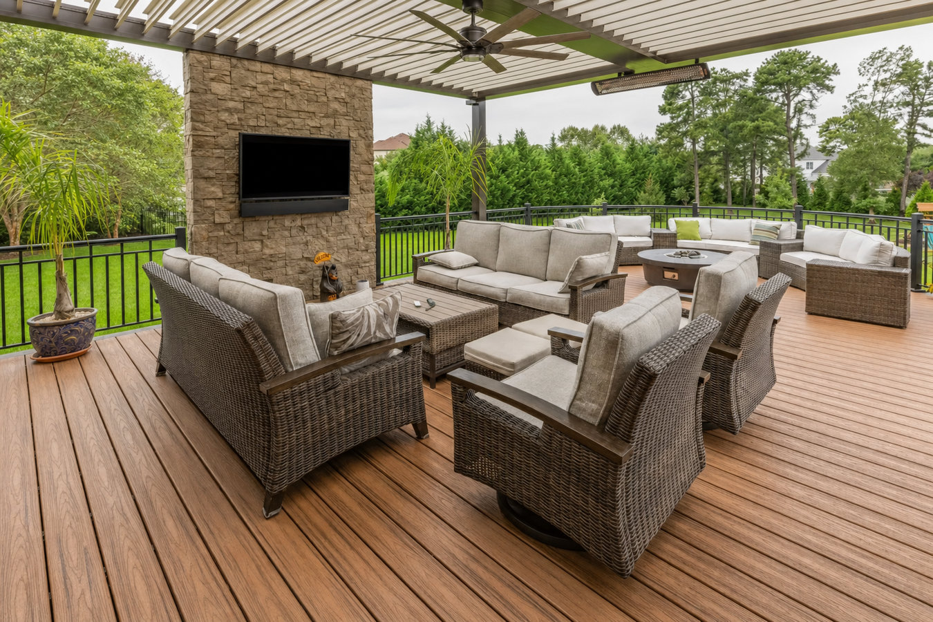 Pergola installation